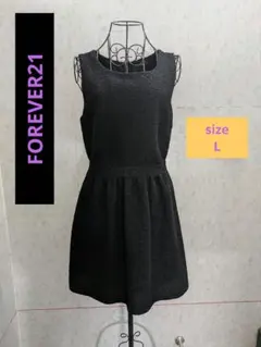 FOREVER21 ノースリーブ ひざ丈ワンピース