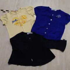 familiar カーディガン　Tシャツ　100cm 　120cm3点セットのサムネイル
