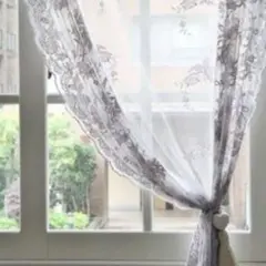 LENE BJERRE DENMARK カーテン　ホワイト 2セット