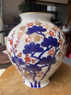 深川製磁　 金彩紫陽花図 大壺 約29cm　　中古美品 深川製磁 金彩紫陽花図 大壺 約29cm 中古美品 - メルカリ