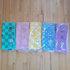 鬼滅の刃　タオル5枚セット