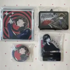 ペルソナ5 星型缶バッジ 主人公 新島真 クリスマスケーキ2020購入特典 ペルソナ5 星型缶バッジ 主人公 新島真 クリスマスケーキ2020