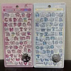 正規品　ボンボンドロップシール マイメロディ　シナモロール　2枚セット