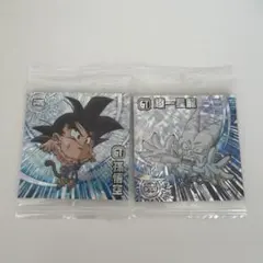 ドラゴンボールシールウエハース　シークレット　2枚セット　新品未開封のサムネイル