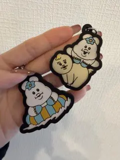 んぽちゃむ　きみまろ　ラバーストラップ