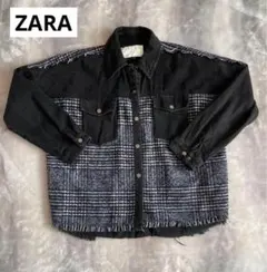 ブラック デニムジャケット