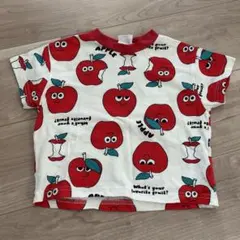 BREEZE リンゴ柄 Tシャツ 80cmのサムネイル