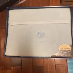 Sanderson 綿100%毛布 ライトブルーー