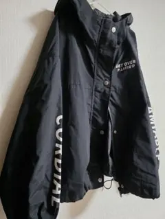 ピンクラテ　ナイロンジャンバー　フード　160 S