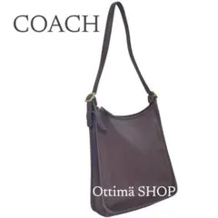 COACH オールドコーチ 9073 ショルダーバッグ ダークブラウン USA