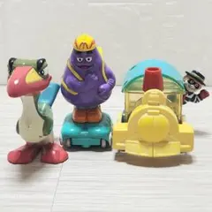 【90年代 】マクドナルド ハッピーセット ミールトイ フィギュア ３体セット
