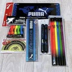 PUMA プーマ　文房具セット　色鉛筆　Ｂ鉛筆　鉛筆キャップ　匿名配送のサムネイル