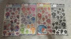 ミャクミャク　クリアキャンディシール4枚セット　国内正規品
