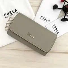 新品 FURLAキーケース グレー キーケース