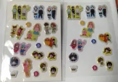 アニメキャラクターシール 2シートセット