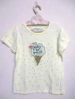 Lindsay アイスクリームプリント 半袖Tシャツ M150cmのサムネイル