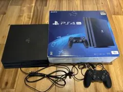 PS4 pro CUH-7200B 1TB JET BLACK 4K HDR