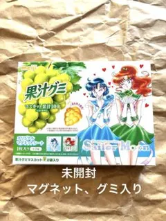 明治 果汁グミ 美少女戦士セーラームーン マグネットシート付