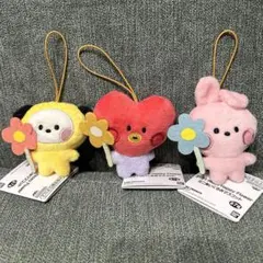 BT21 minini Happy Flower ミニぬいぐるみ マスコット