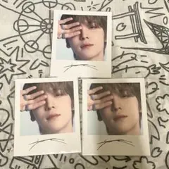 ATEEZ exhibition 東京　ポラロイド　ユノ　3枚