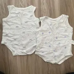 ミキハウス　ボディ肌着　80cm
