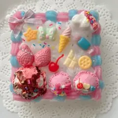 ホイップデコ、小物ケース たっぷりスイーツ