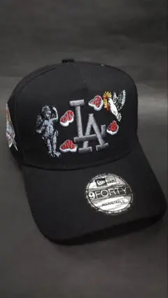 ニューエラ×LAドジャース優勝記念カスタムスナップバックキャップ