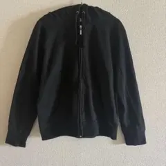 ✳︎ゼナナアウトフィッターズ パーカー フード 長袖 無地 S 黒✳︎