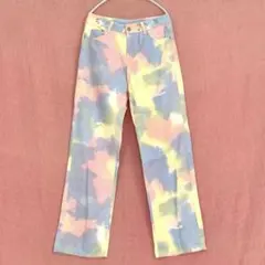 spank! ドリームコア パステルカラーパンツ 原宿系 フェアリーコア 古着
