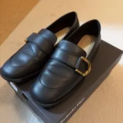 Charles & Keith 黒 ローファー 37 チャールズアンドキース