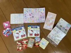 サンリオ　シールセット　ハローキティ　シナモロール