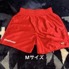 DONIC レッド 卓球ショーツ