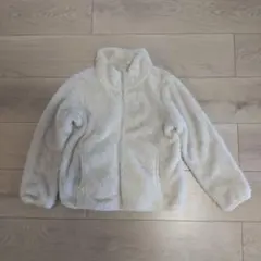 UNIQLO キッズ フリースジャケット ベージュ