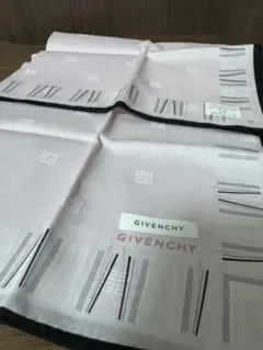 GIVENCHY ピンク ハンカチ 日本製