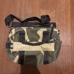 TOMMY HILFIGER ミニボストンバッグ 迷彩