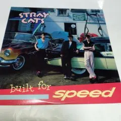 STRAY CATS built for speed　米国盤　中古レコード