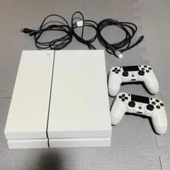 SONY PS4 ホワイト 500GB 本体 コントローラー2個