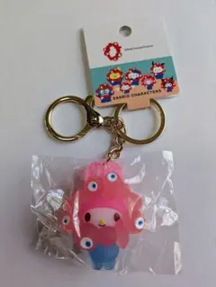 マイメロ サンリオミャクミャクキャラクターズ クリアカラーキーホルダー