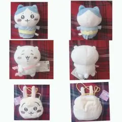 ちいかわ ぬいぐるみ フェイスポシェット セット