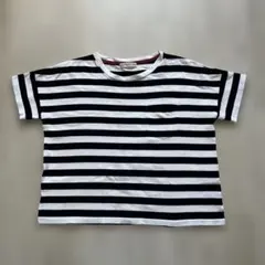 BEAMS HEART 半袖ストライプTシャツ