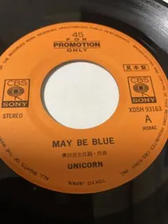 【見本盤】UNICORN MAY BE BLUE レコード