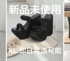 サテンプラットフォームサンダル ダーリッチXS BLK Darich - メルカリ