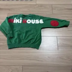 ミキハウス　バックロゴトレーナー 110 トレーナー