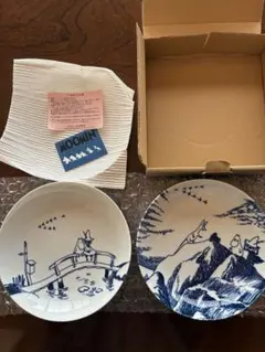 ムーミン　パスタ皿　ペア