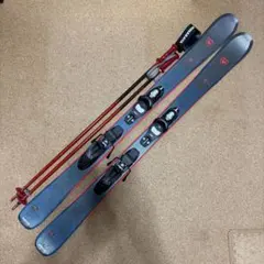 【ケース・ストック付】ロシニョール ジュニア スキー板 128cm