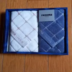 RENOMA　タオルハンカチ　二枚セット【新品・未使用】匿名配送