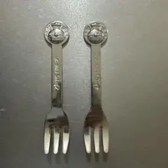 アンパンマン バイキンマン　すかいらーくグループ　フォーク２本セット