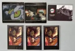 鬼滅の刃　ダイニング　お楽しみくじ　チェキ　クリアカード　ポイントカード　鬼