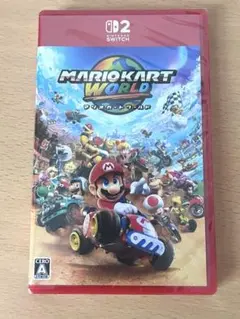 Switch2 マリオカートワールド ソフト シュリンク付き未開封 ② - メルカリ