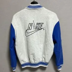 NIKE スタジャン スウェット 90s ブルー グレー